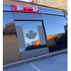 Rear Middle Window Canada Flag Decals, for Chevy Sierra Silverado