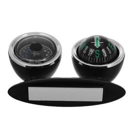 Zerodeko Adjustable Vehicle Compass for Car and Boat Navigation High Precision Dashboard Guide Ball Versatile Directional Support for Trucks and Use