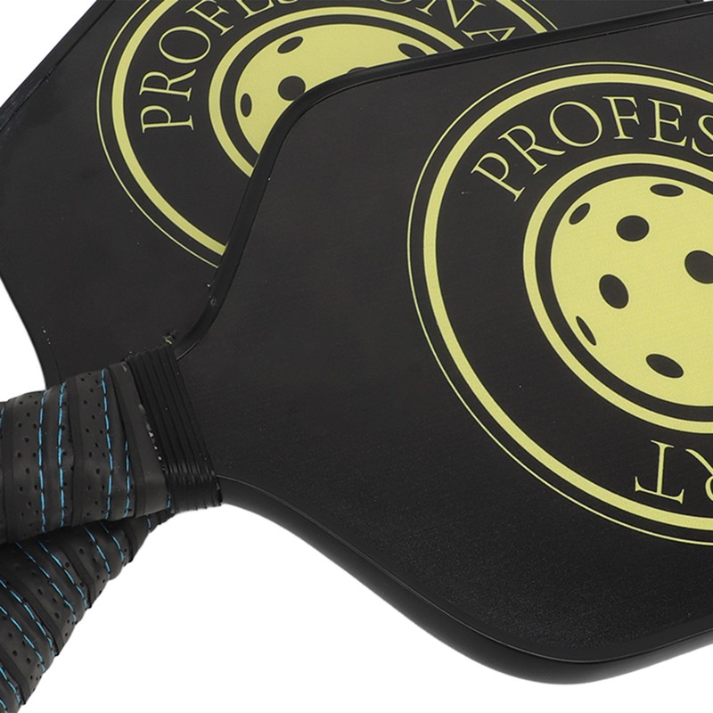 Pickleball Raquette Set 2 Rackets 4 Balls Lightweight Carbon Fiber