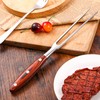 UPKOCH BBQ Fork Stainless Steel Meat Fork Cook Forks Two