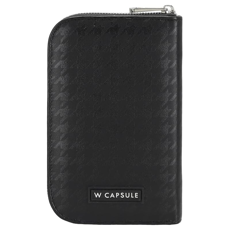 W Capsule Kuromi Porta pasaporte para Mujer Negro ACANUSHA4CW