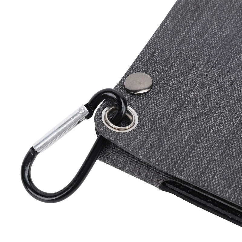 40W Monocrystalline Foldable Solar Panel, Fast Charging, Dual USB Charging