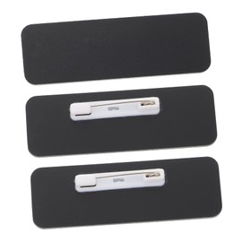 Operitacx Name Tags 3pcs Waterproof School Employee Badges Id Badges Office Supplies Set