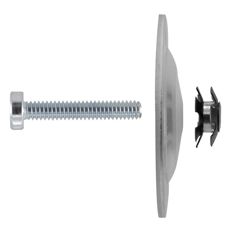 RecPro Round Ladder Pad with Screw and Star Nut for
