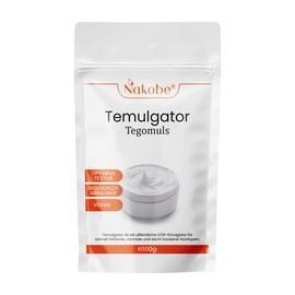 Temulgator – Pflanzlicher O/W-Emulgator für DIY-Kosmetik & Hautpflege - Tegomuls - angenehme Textur - Perfekt für Cremes