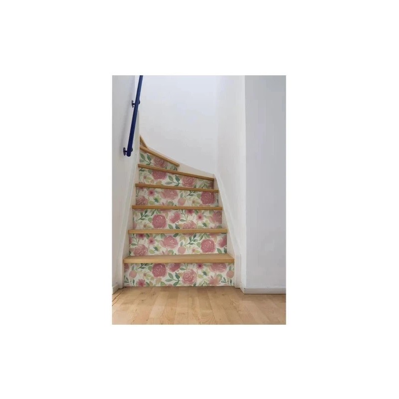 NuWallpaper Pink Audrey Vinyl Peel and Stick Wallpaper Roll 20.5