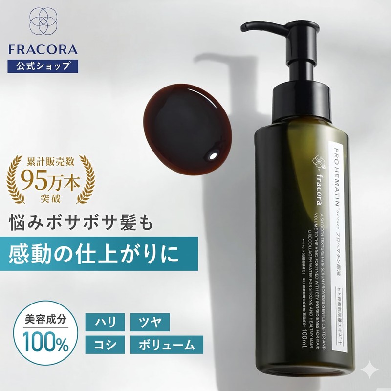 Fracola Prohematin Solution, 3.4 fl oz (100 ml), Hair Beauty