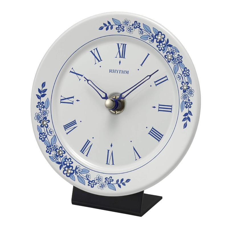 Rhythm 4SG802SR04 Table Clock, Wall Clock, For Wall Mounting, Made
