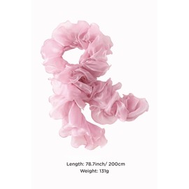 BABEYOND Chandelle Boa Vintage Boa - 200g 6.5ft Gatsby Organza Boa 1920s Flapper Accessories