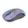 Luxury Bling Rhinestone Compact Wireless Keyboard Mouse, 2.4GHz Ultra Thin