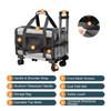 Pet Carrier with Wheels - Soft-Side Wheeled Cat Carrier for