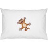 2 x 'Splat Ginger Cat' Cotton Pillow Cases (PW00040297)