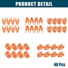 A ABSOPRO Pack of 40 trim strips suitable for Ford