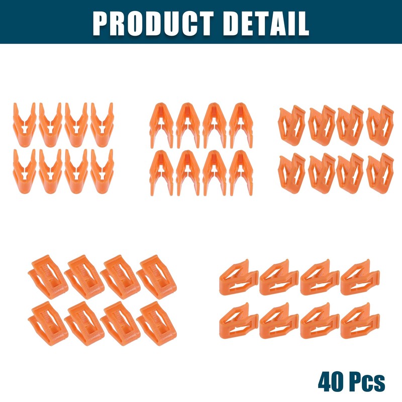 A ABSOPRO Pack of 40 trim strips suitable for Ford