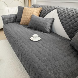 JIAN YA NA Armrest Covers, Sectional Couch Cover, Anti-Slip Sofa Slipcover for Pets Kids - Furniture Protector Sofa Covers for 3 Cushion Couch Loveseat Recliner L Shaped Armrest Backrest (Only 1 Pcs)