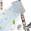 Cobbe Filtered Shower Head with Handheld, High Pressure 6 Spray