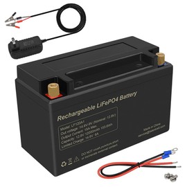 Talentcell 12V LiFePO4 Battery Pack LF120A1, Deep Cycle Rechargeable 153.6Wh 12.8V 12Ah Lithium Iron Phosphate Batteries for Trolling Motor, Camping, Solar Systems, Power Wheels