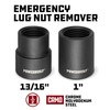Powerbuilt 2 Pc. Emergency Lug Nut Remover Socket Set -