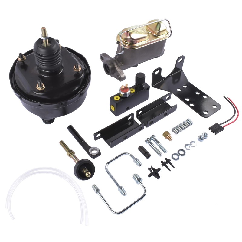 Power Brake Booster Conversion Kit Adjustable Block Valve Replacement for