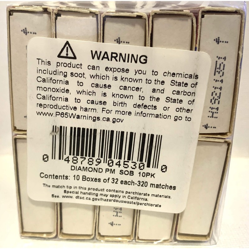 Diamond Greenlight Strike on Box Matches, 32 Count (Pack of