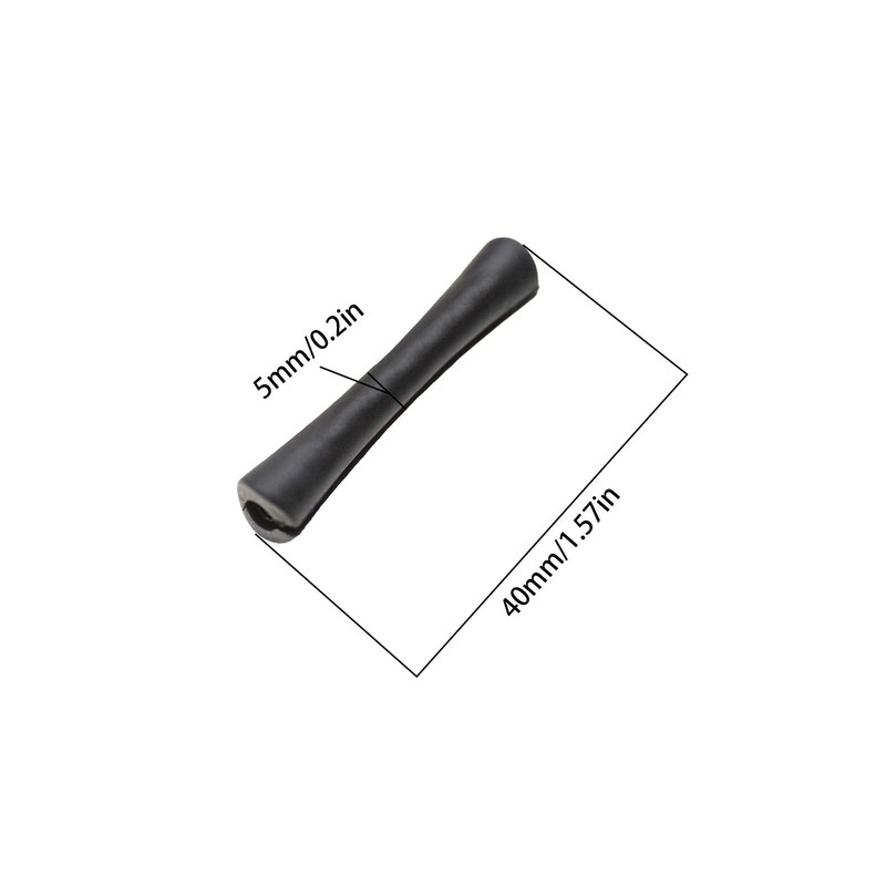 SING F LTD 10Pcs Bicycle Cable Frame Housing Protectors Guides