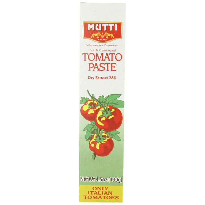 Mutti Italian Tomato Paste , 4.5-Ounce Packages (Pack of 6)