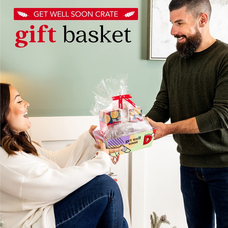 David’s Cookies Get Well Soon Cookie Gift Basket - Gourmet