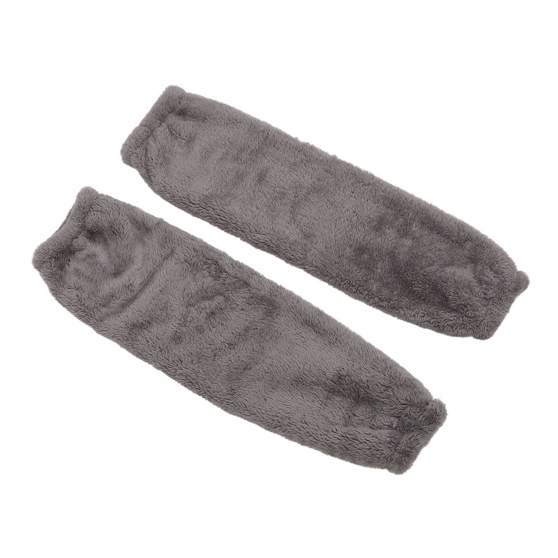 2pcs Plush Slipper Stockings Soft Warm Thickened Prevents Chilblain Over