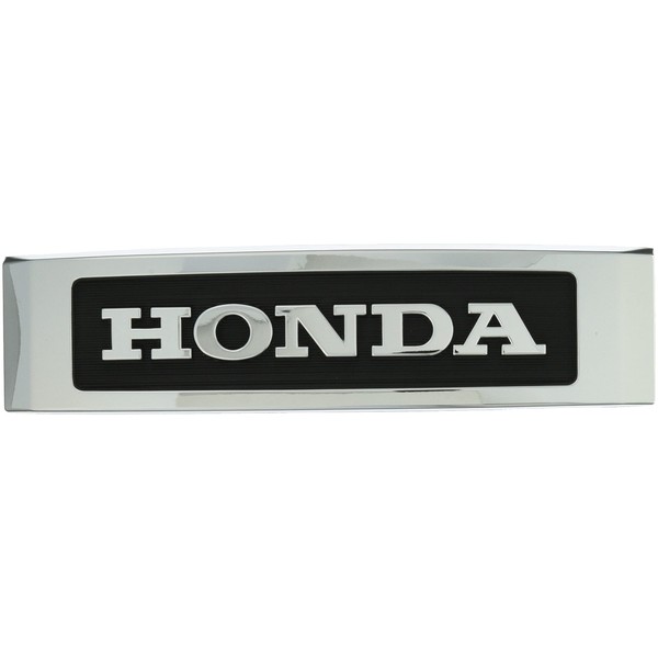 Kijima Z9-14-040 Motorcycle Emblem Honda Honda Genuine Logo L 7.3 inches (185 mm) + Bush x2 Silver