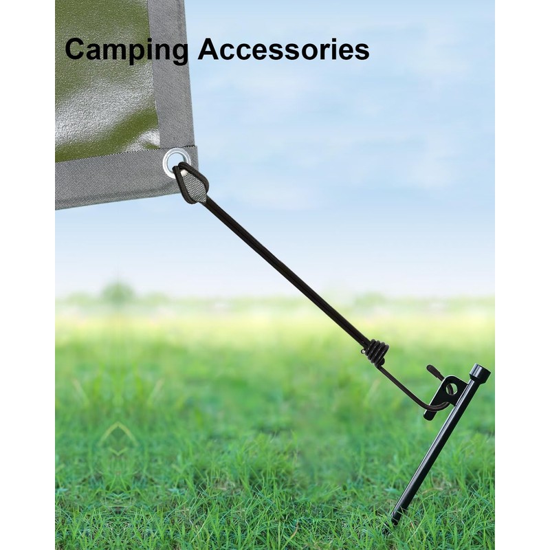 Bungee Cords with Hooks 25 Pcs - 8 Inch Elastic