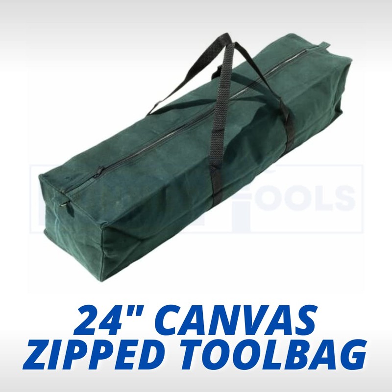 Dunnet Tools 24" Canvas Tool Bag Diy Storage Heavy Duty