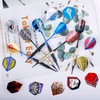 Deetenks 90PCS Dart Flights 30 Sets Durable Standard Reflect Dart