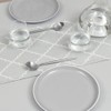 W2701300 Laminated Table Runner, Waterproof, Scandinavian Table Center, 39.4 inches
