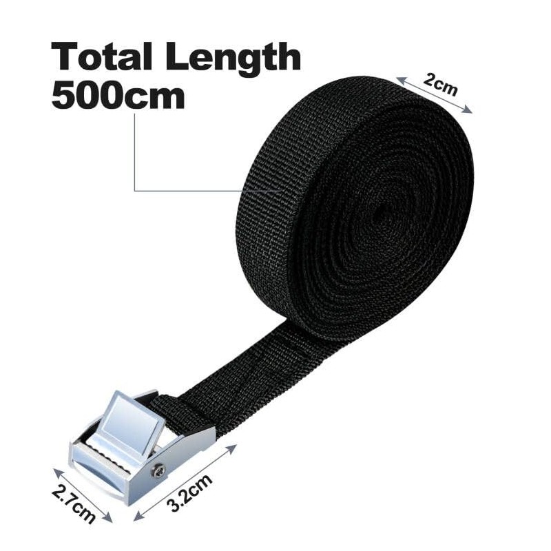 URAQT Tie Down Straps, 4 Pack Heavy Duty Tensioning Belts,