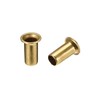 sourcing map Hollow Rivet,5mm x 10mm Through Hole Copper Hollow