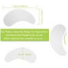 100 Pares De Parches Hidrogel Para Extensión Pestañas Mink Blanco