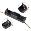 AEDIKO 20pcs AA Battery Holder 1x 1.5V AA Battery Holder