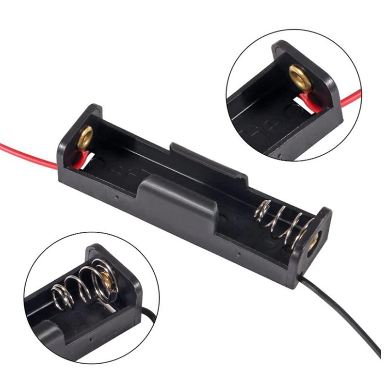 AEDIKO 20pcs AA Battery Holder 1x 1.5V AA Battery Holder