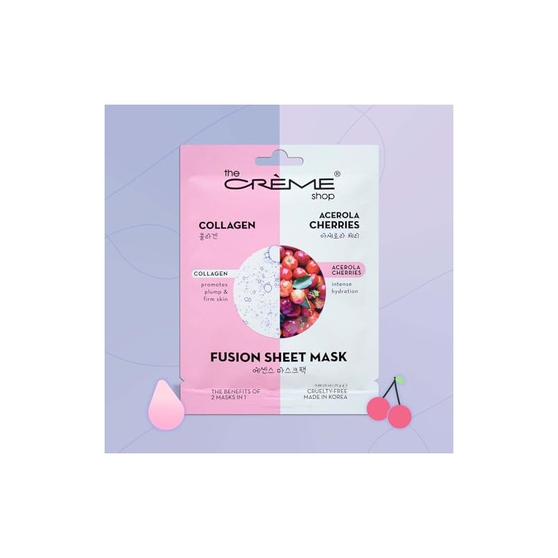 Collagen & Acerola Cherry Fusion Sheet Mask (5 Pack)