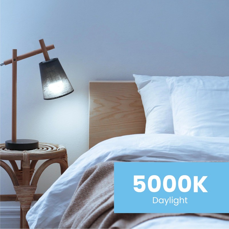 Feit Electric A450/850/10KLED/4 4-Pack 40W Equivalent 5.5 Watt Non-Dimmable A19