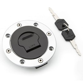 PROCNC Motorcycle Gas Lid Fuel Tank Cap with Key Lock Set Fit for Suzuki VX800 1990-1996 RF600 1993-1998 RF900 1994-1999 GSF600 1995-1999 GS500 1989-2001