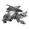 Ebros Gift Roaring Steampunk Silver Robotic Cyborg Winged Geared Clockwork