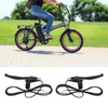 1Pair Electric Bicycle Ebike Metal Handle Brake Lever Replacement Accessory