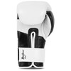 Lonsdale Barford Leather Boxing Gloves White/Black 10 oz