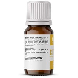 Aceite Esencial Citrus (Naranja Dulce, Limón, Mandarina y más) 15ml True Essentials, Mezcla de Aceites Esenciales para difusor. País de Origen: Estados Unidos