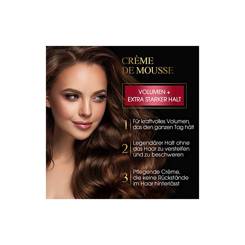 L'Oréal Paris Elnett Schaumfestiger für Volumen und extra starken Halt,