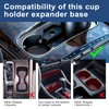 Car Cup Holder Expander, Cup Holder Extender Adapter with Expandable