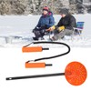 Ice Fishing Spoon Ice Picks Set Winter Lifesaving Retractable Ice