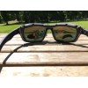 Choppers CP92803 Padded Foam Sunglasses Motorcycle ATV Glasses Black Mirror