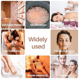 MAQIHAN Pink Salt - 12 Oz Pink Himalayan Bath Salt Foot Soak Foot Spa Body Care